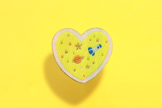 ハート サニービタミンイエロー(黄色)