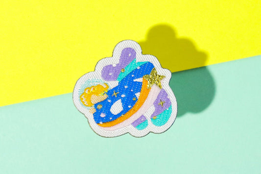 あ-ひらがなワッペン(宇宙恐竜)