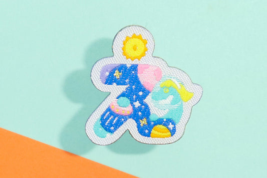 え-ひらがなワッペン(宇宙恐竜)