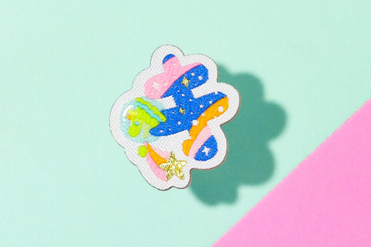 き-ひらがなワッペン(宇宙恐竜)