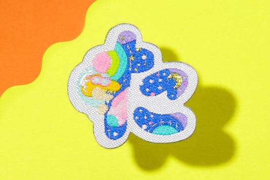 た-ひらがなワッペン(宇宙恐竜)