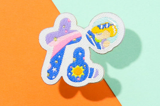 な-ひらがなワッペン(宇宙恐竜)