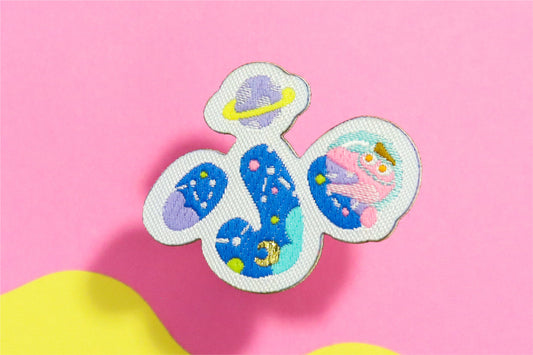 ふ-ひらがなワッペン(宇宙恐竜)