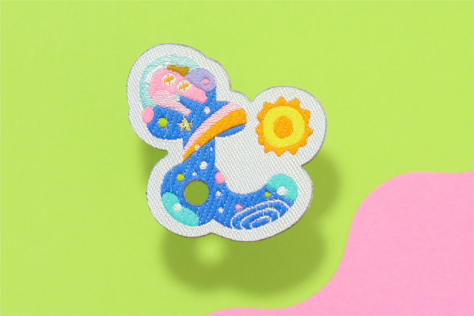 む-ひらがなワッペン(宇宙恐竜) – フワッペン む-ひらがなワッペン(宇宙恐竜) – フワッペン