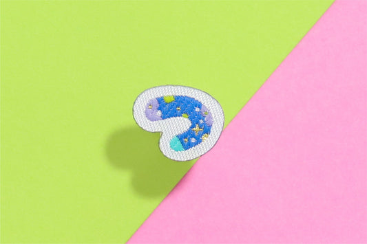 っ-ひらがなワッペン(宇宙恐竜)