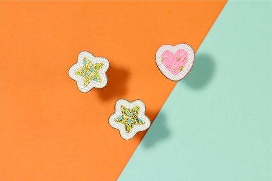 モチーフ-ひらがなワッペン(宇宙恐竜)